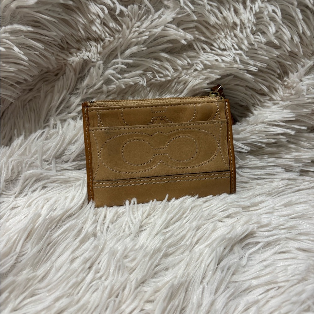 Coach Vintage Tan Brown Women's Wallet